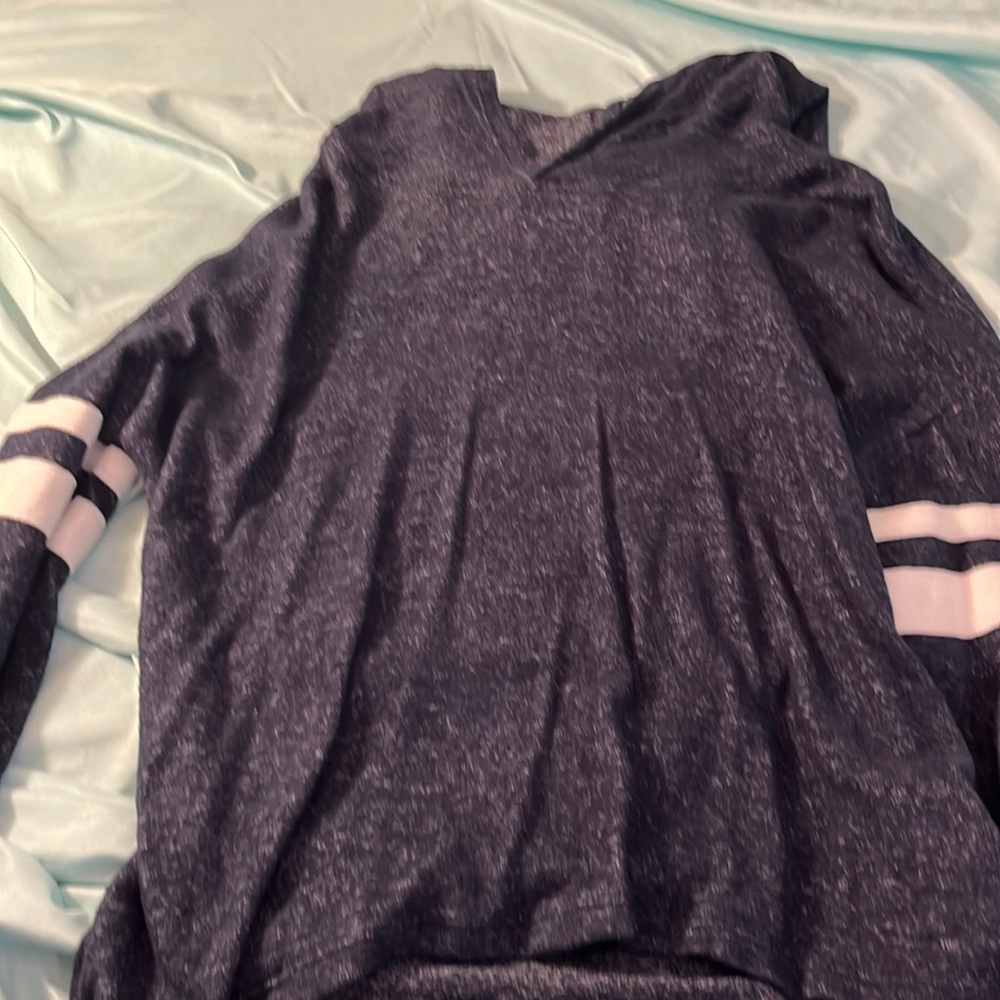 Navy blue hoodie